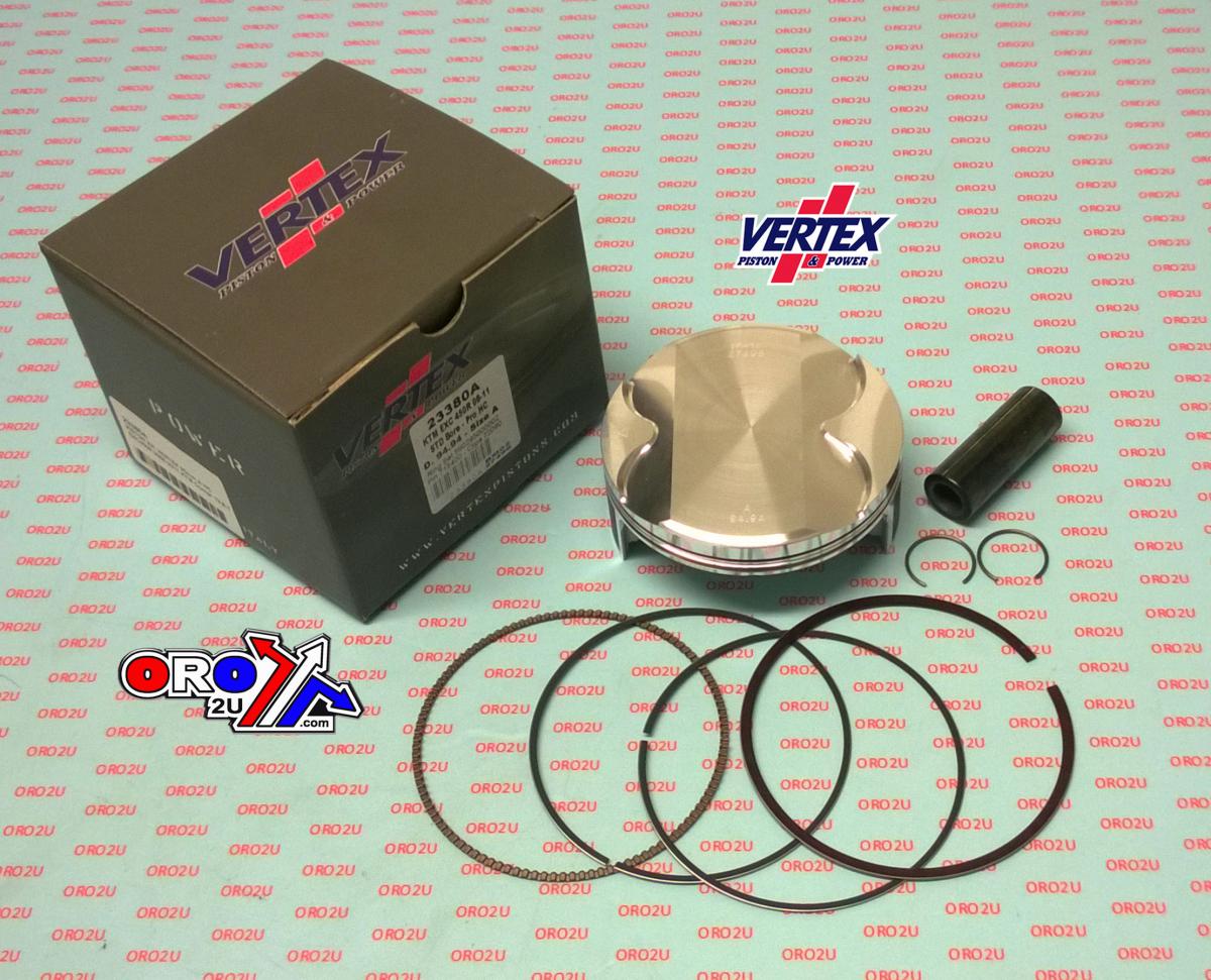 PISTON KIT VERTEX 95.0 C HC KTM EXC 450 08-11, VERTEX 23380C HC COMPR 12,8:1 thumbnail 2