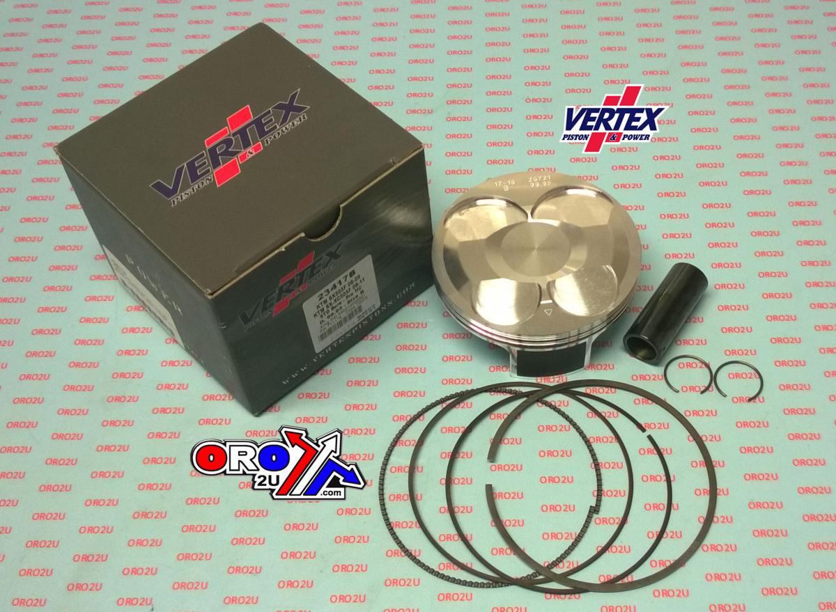 PISTON KIT VERTEX 100.0 A HC KTM SX/XC 505 08-11, VERTEX 23417A HC ATV COMPR 12,5:1 thumbnail 2