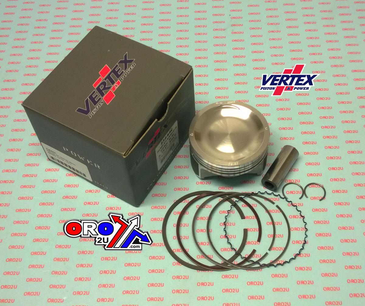 PISTON KIT VERTEX 80.0 A HC POLARIS RZR/SPORTSMAN 800 09-14, VERTEX 23644A HC COMPR 11,0:1 image 1