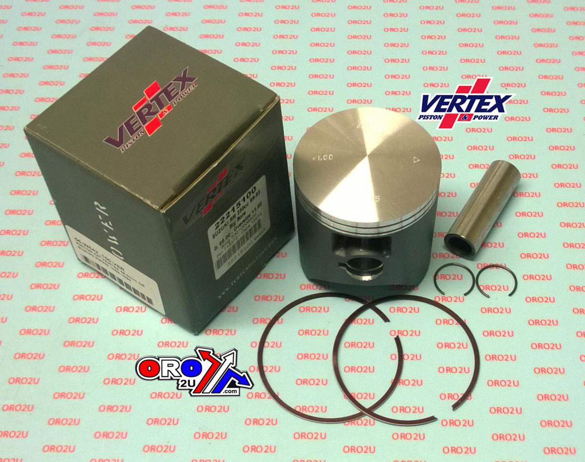 PISTON KIT VERTEX 67.0 B SUZUKI RM 250 89-95, VERTEX 22215B image 1