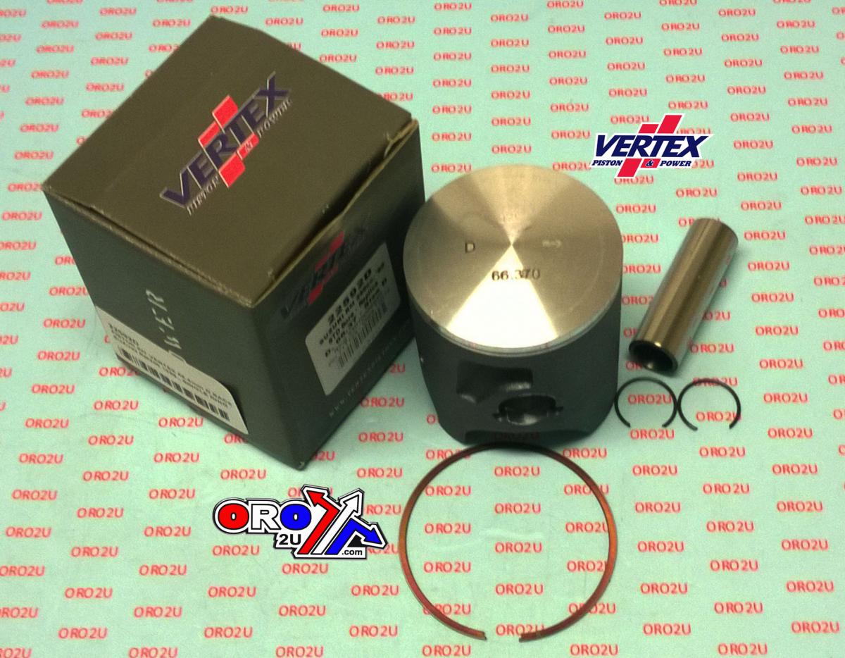 PISTON KIT VERTEX 66.4 A SUZUKI RM 250 1999 RACE, VERTEX 22592A SINGLE RING image 1
