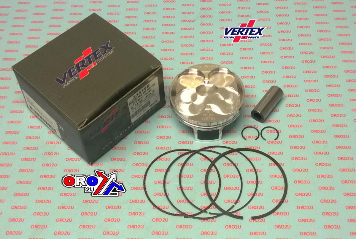 PISTON KIT VERTEX 77.0 A HC SUZUKI RMZ 250 07-09, VERTEX 23515A HC COMPR 13,9:1 image 1