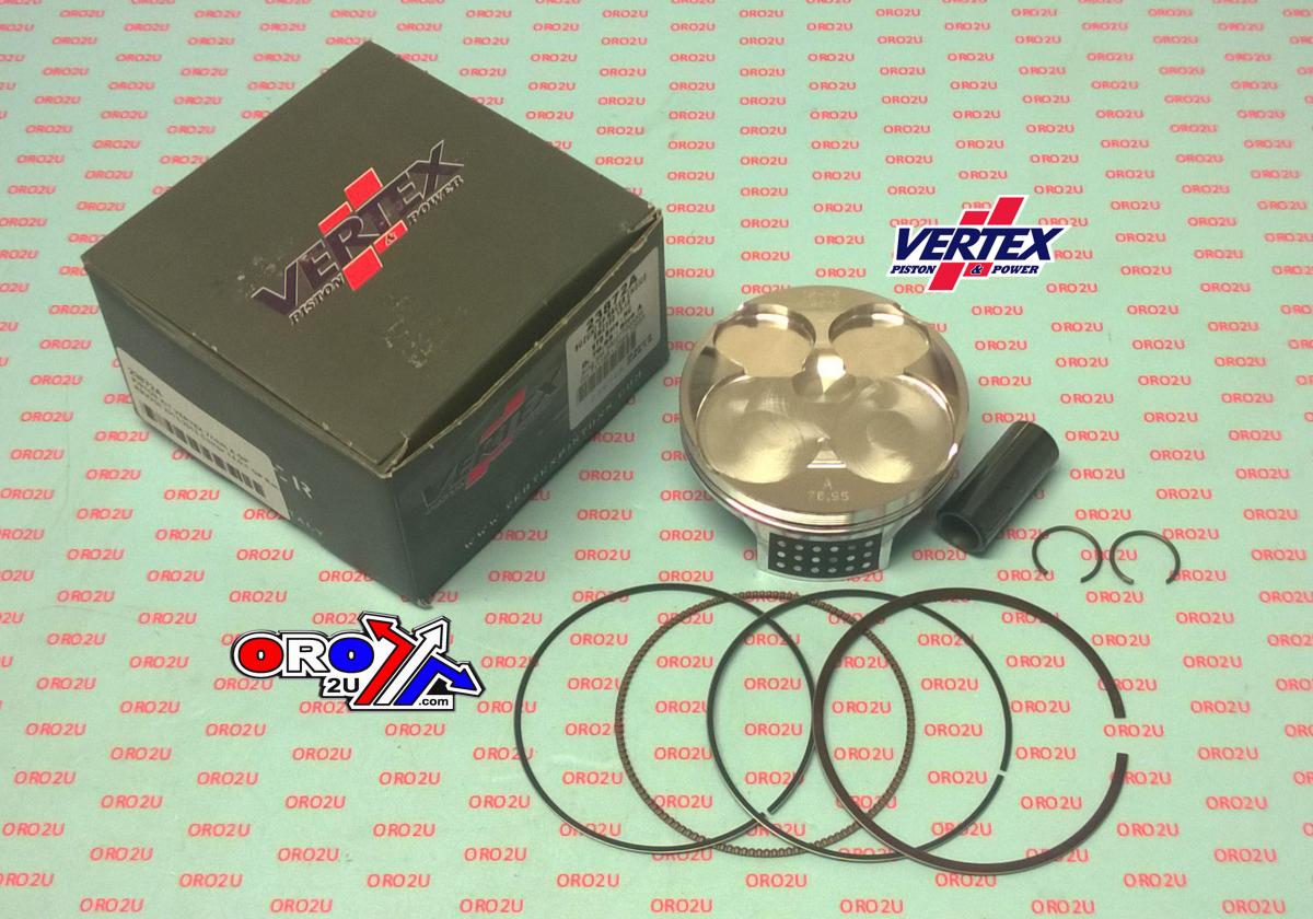 PISTON KIT VERTEX 77.0 C GP SUZUKI RMZ 250 13-15, VERTEX 23872C HC COMPR 14,0:1 GP RACERS CHOICE thumbnail 2