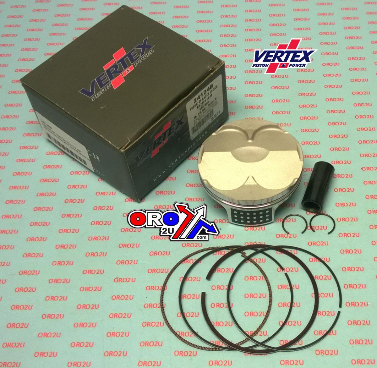 PISTON KIT VERTEX 77.0 A GP SUZUKI RM 250 16-22, VERTEX 24124A HC COMPR 13,75:1 GP RACERS CHOICE thumbnail 2