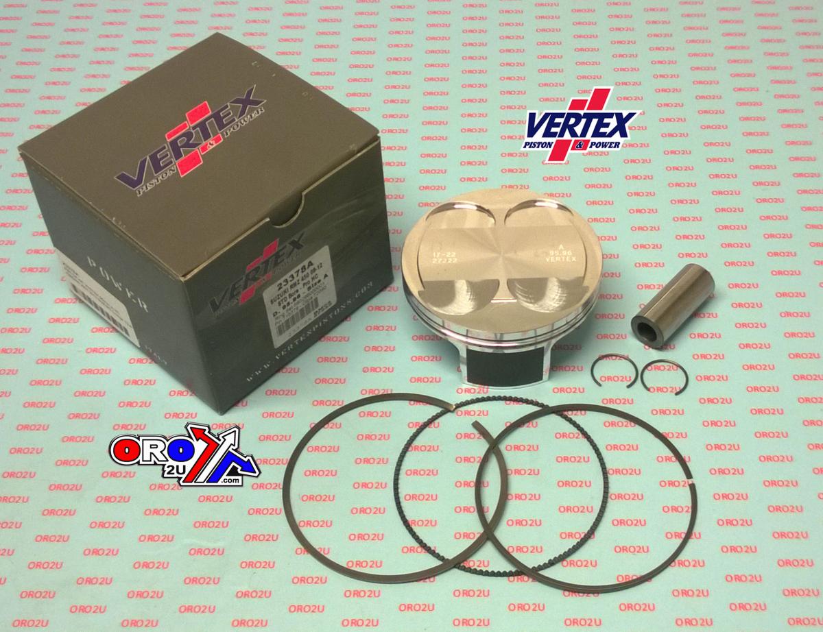 PISTON KIT VERTEX 96.0 A HC SUZUKI RMZ 450 08-12, VERTEX 23378A HC COMPR 12,9:1 image 1