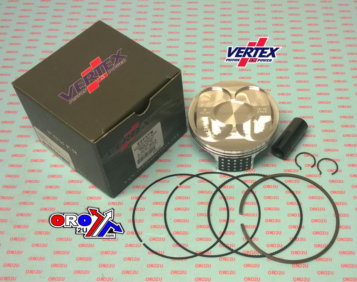 PISTON KIT VERTEX 96.0 B GP SUZUKI RMZ 450 08-12, VERTEX 23737B HC COMPR 13,8:1 GP RACERS CHOICE image 1
