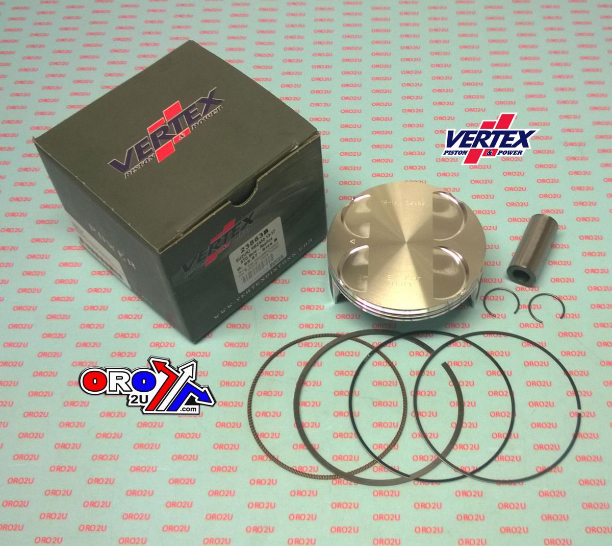 PISTON KIT VERTEX 96.0 D SUZUKI RMZ 450 13-17, VERTEX 23863D COMPR 12,5:1 thumbnail 2