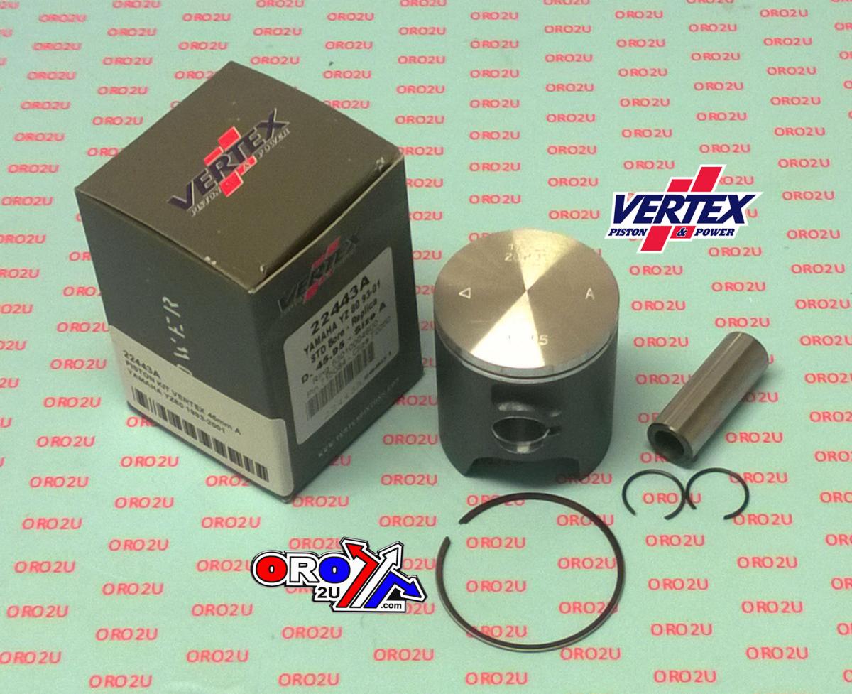 PISTON KIT VERTEX 46.0 A YAMAHA YZ 80 93-01, VERTEX 22443A image 1