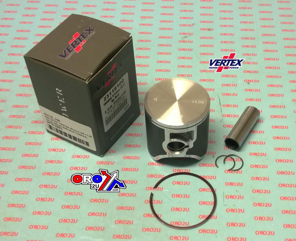PISTON KIT VERTEX 54.0 E YAMAHA YZ/WR 125 05-21, VERTEX 23119E FANTIC XE/XX 125 21-22 thumbnail 2