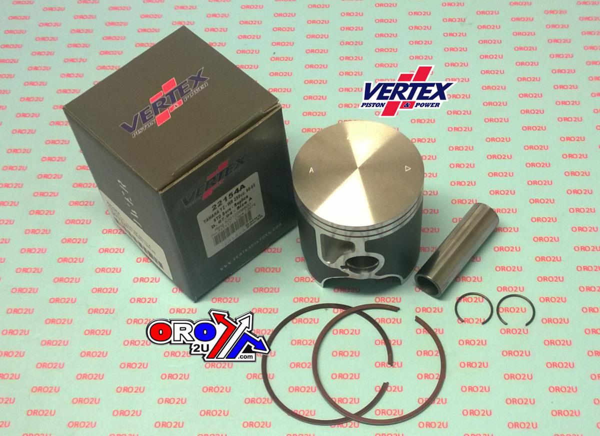 PISTON KIT VERTEX 69.0 YAMAHA YZ/WR 250 90-95, VERTEX 22154100 OS +1.00 thumbnail 2