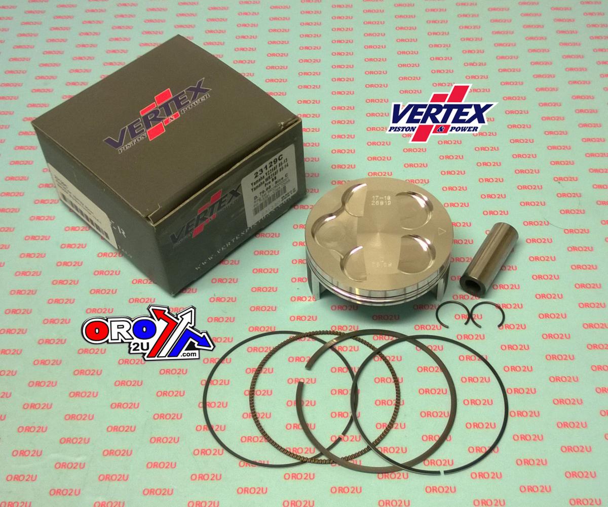 PISTON KIT VERTEX 80.0 C YAMAHA WR/YZ 250 05-14, VERTEX 23129C OS +3.00 BIG BORE COMPR 13,5:1 image 1