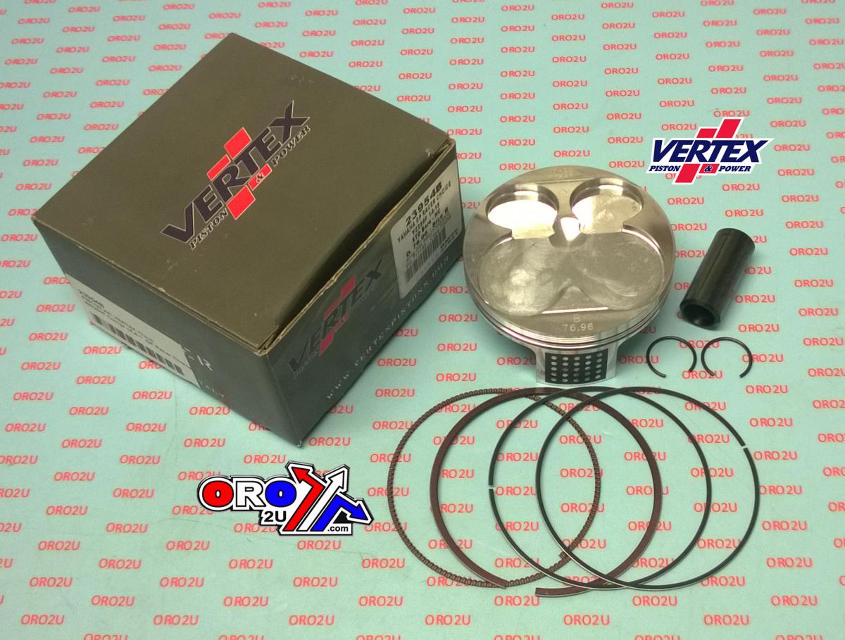 PISTON KIT VERTEX 77.0 A GP YAMAHA WR/YZ 250 14-17, VERTEX 23954A HC COMPR 14,4:1 GP RACERS CHOICE thumbnail 2