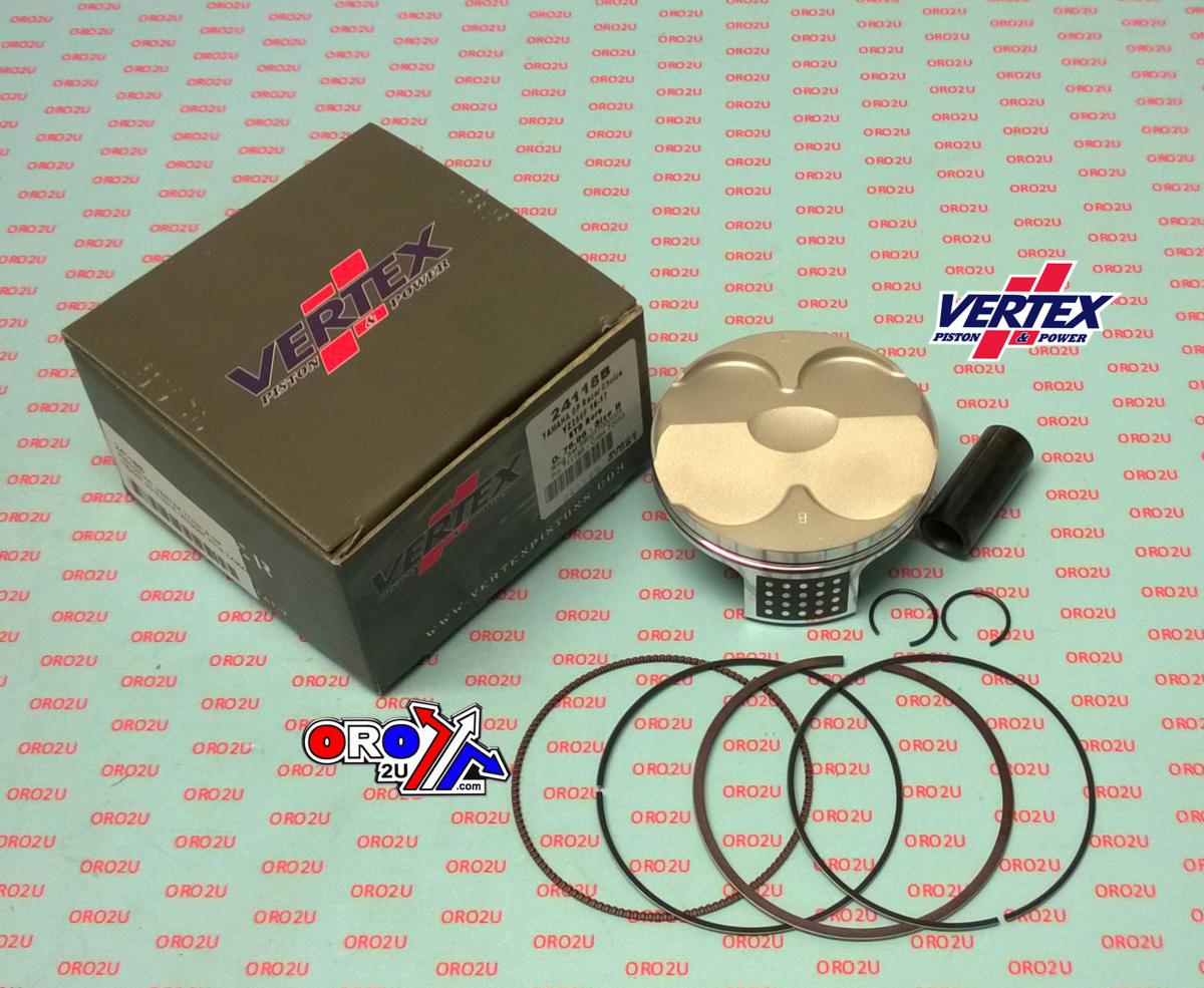 PISTON KIT VERTEX 77.0 B GP YAMAHA WR/YZ 250 16-19, VERTEX 24118B HC COMPR 13,7:1 GP RACERS CHOICE thumbnail 2