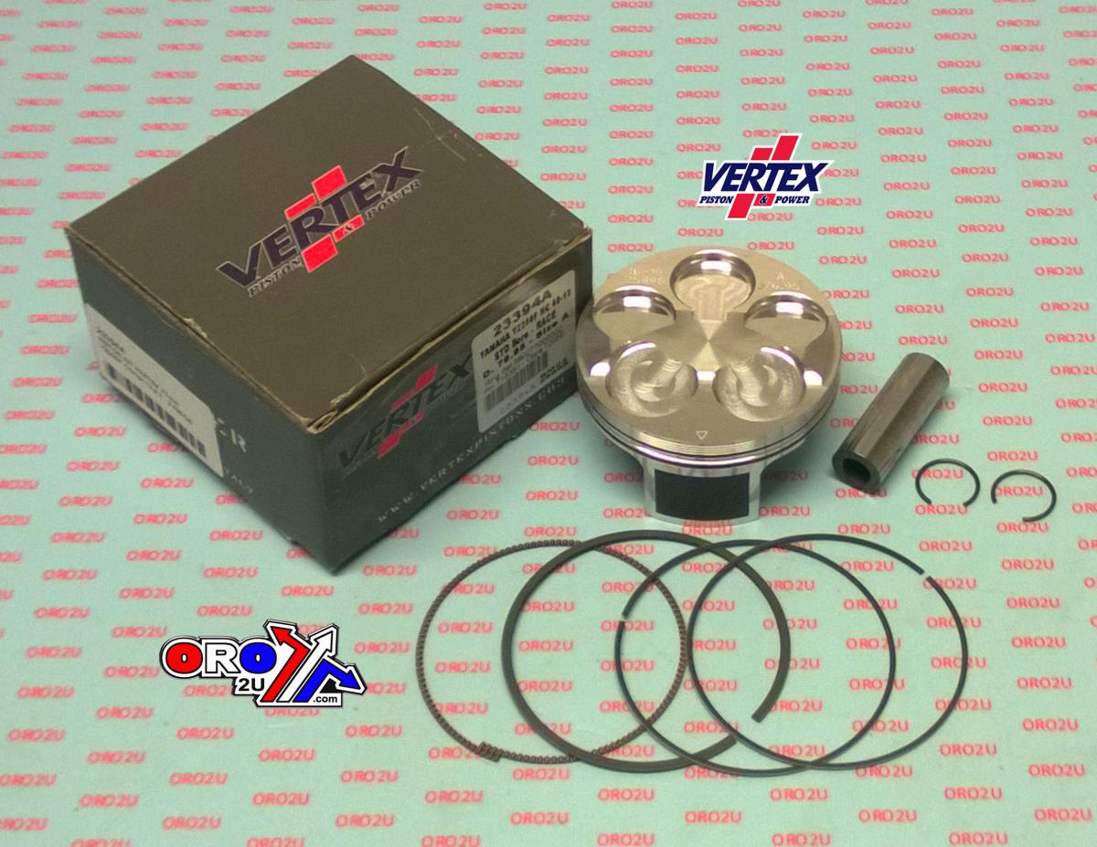 PISTON KIT VERTEX 77.0 B HC YAMAHA YZ 250 08-13, VERTEX 23394B HC COMPR 13,9:1 2 RINGS image 1