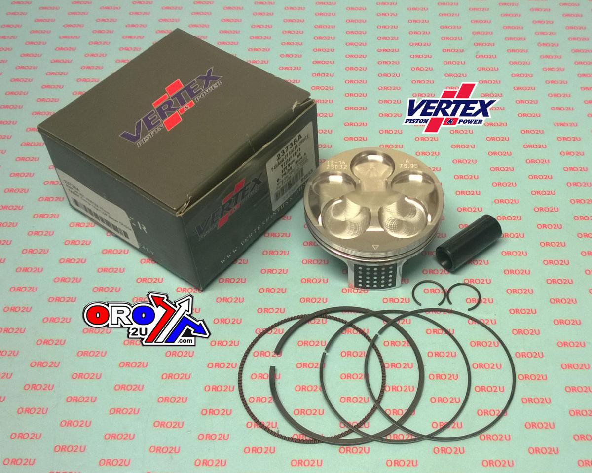PISTON KIT VERTEX 77.0 C GP YAMAHA YZ 250 10-13, VERTEX 23738C HC COMPR 14,2:1 GP RACERS CHOICE image 1