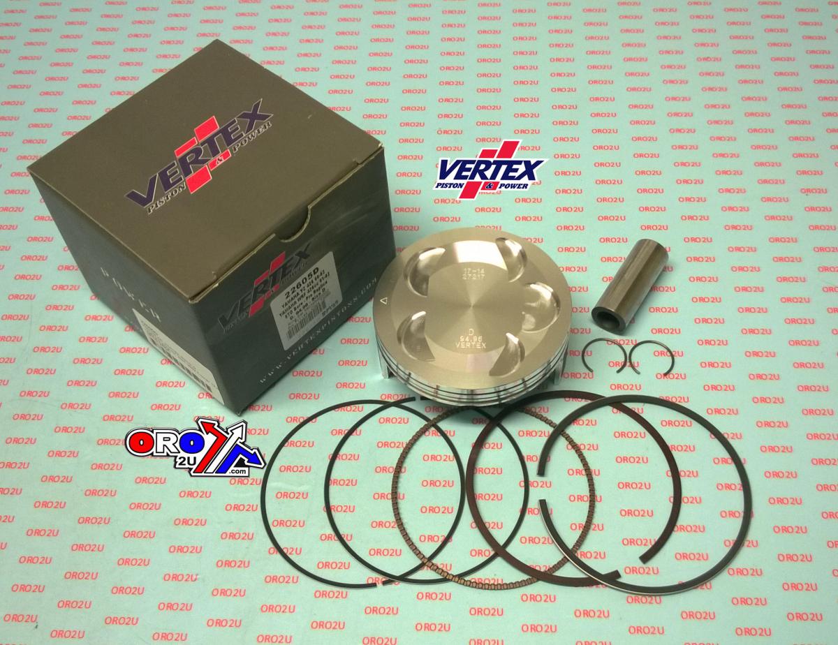 PISTON KIT VERTEX 95 E YAMAHA YZ/WR 426 00-02, VERTEX 22605E COMPR 12,5:1 thumbnail 2