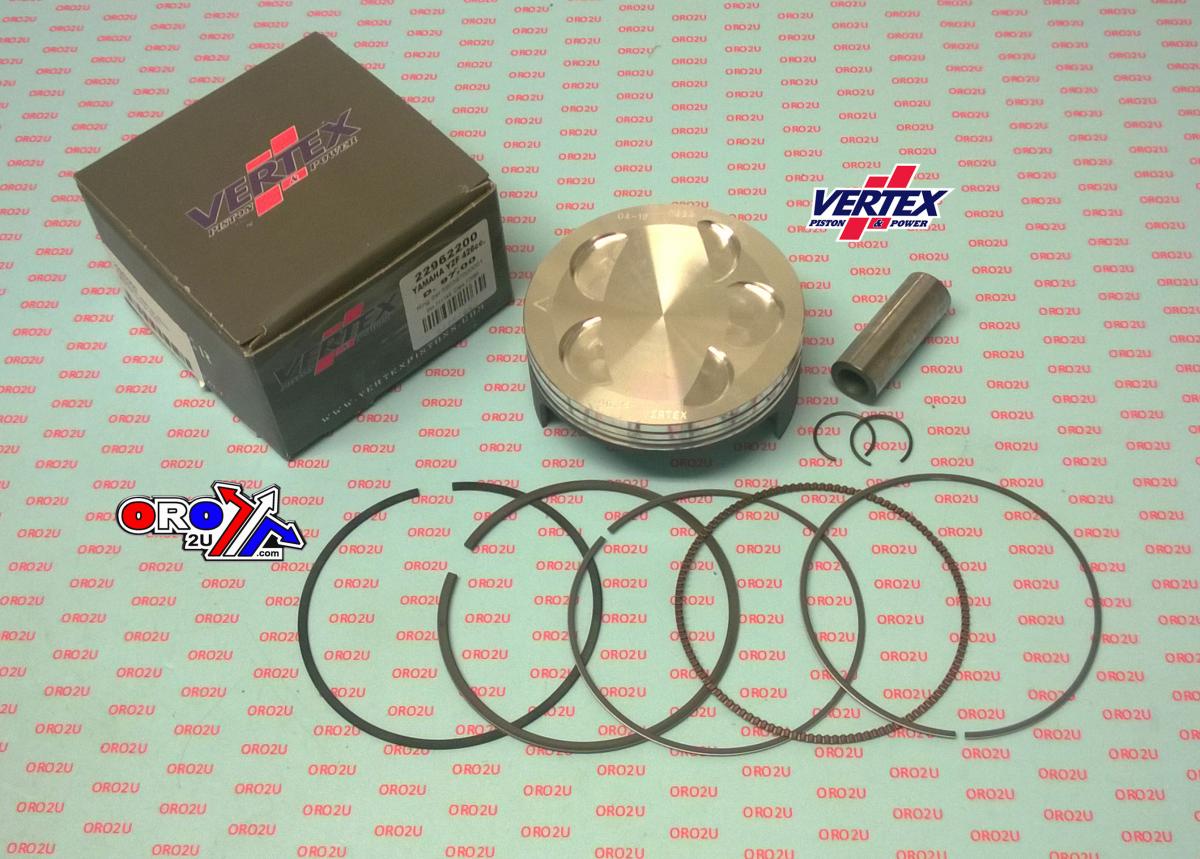PISTON KIT VERTEX 97.0 YAMAHA WR/YZ 426 00-02, VERTEX 22962200 BIG BORE OS +2.00 COMPR 12,5:1 image 1
