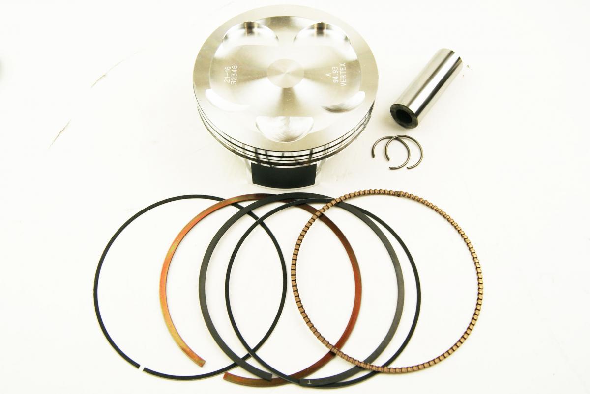 PISTON KIT VERTEX 95.0 A YAMAHA YZ/WR 450 03-15, VERTEX 22915A COMPR 12,5:1 thumbnail 2