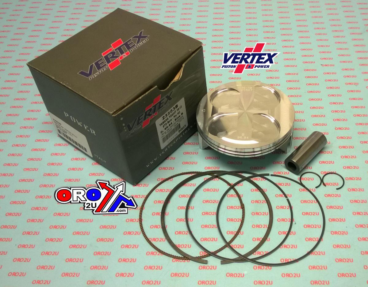 PISTON KIT VERTEX 97.0 D HC YAMAHA YZ 450 10-13, VERTEX 23563D HC COMPR 13,5:1 image 1