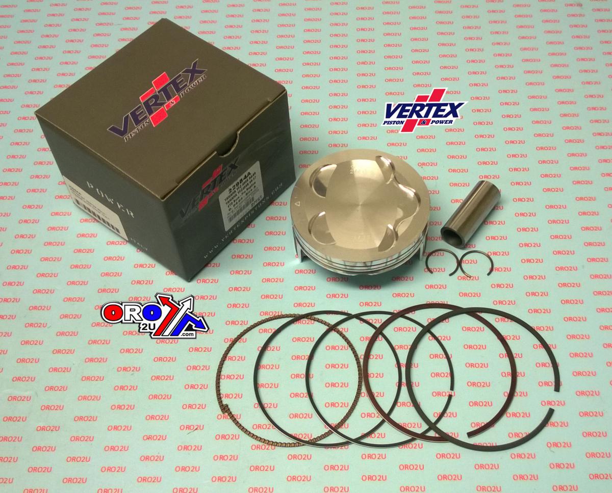 PISTON KIT VERTEX 95.0 C YAMAHA YFZ 450 S/R 04-17, VERTEX 22984C QUAD COMPR 12,0:1 image 1