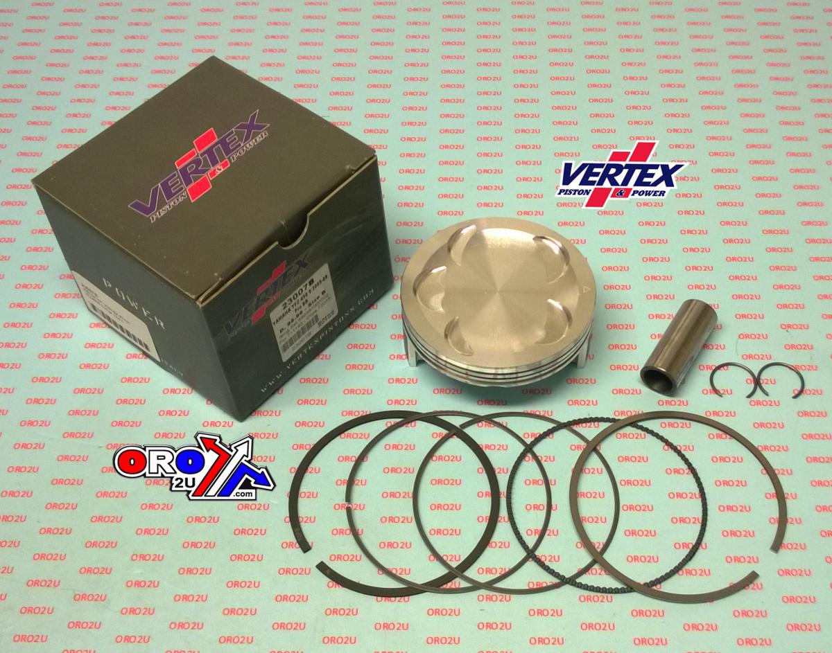 PISTON KIT VERTEX 97.0 C YAMAHA YFZ 450 04-09, VERTEX 23007C OS +2.00 COMPR 12,0:1 BIG BORE image 1