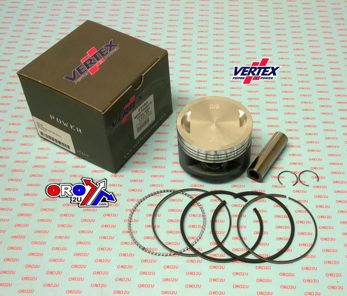 PISTON KIT VERTEX 83.0 YAMAHA YFM 350 87-06, VERTEX 23103 BIG BEAR RAPTOR image 1