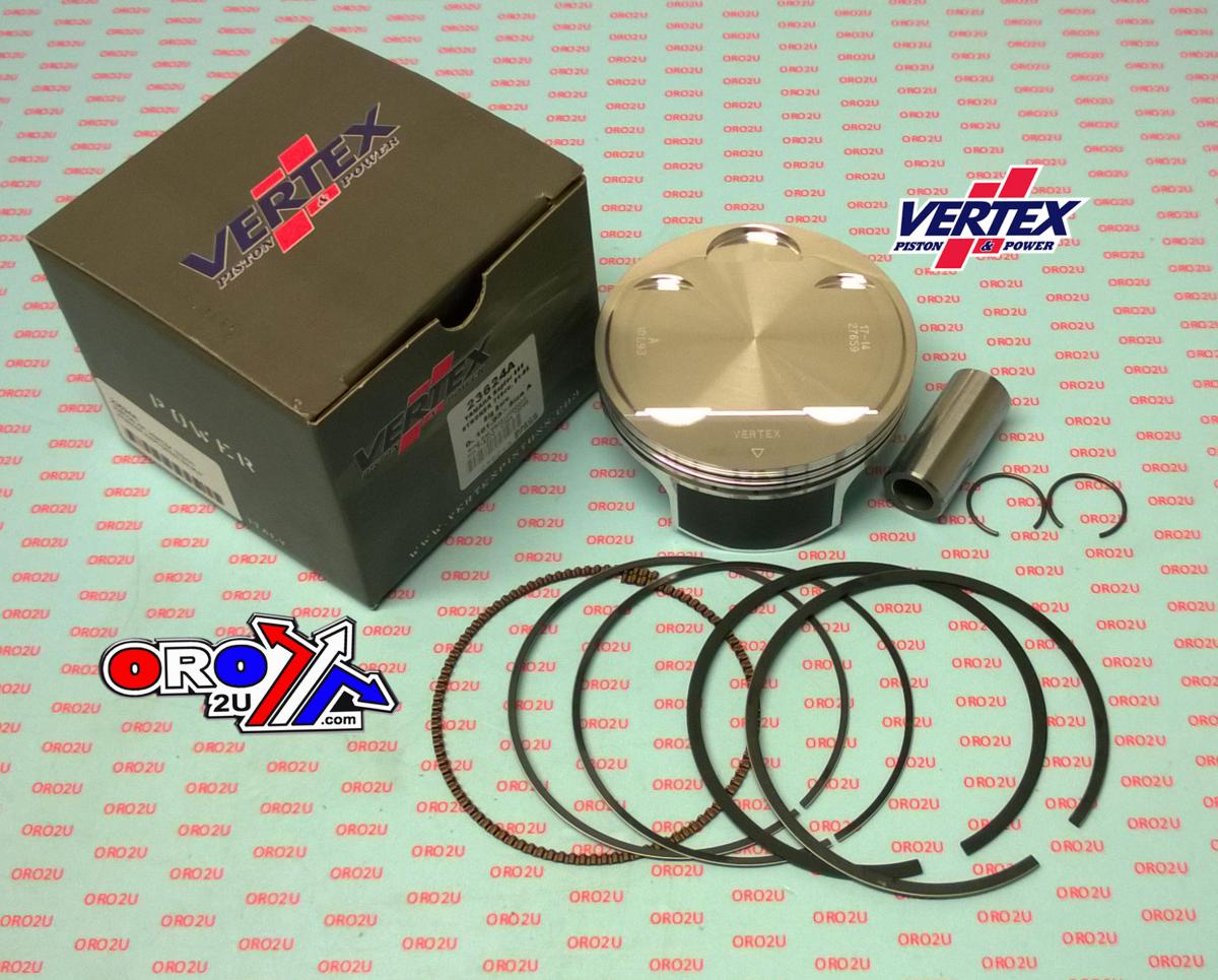 PISTON KIT VERTEX 102.0 A YAM YFM 660R STROKER 01-05, VERTEX 23624A RAPTOR 660 image 1