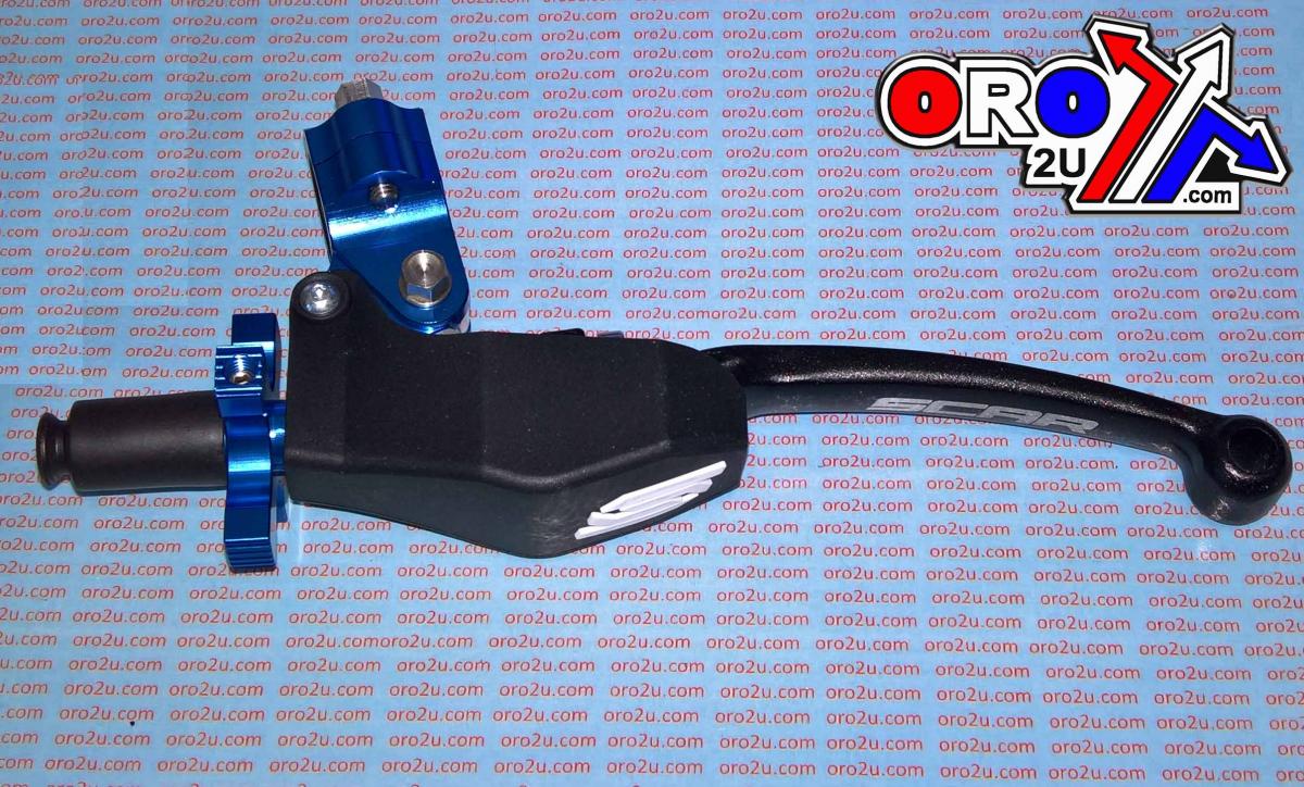 PIVOT CLUTCH LEVER ASSEMBLY BLUE UNIVERSAL 2ST 4ST EASY ADJUSTER SCAR CPCL2 thumbnail 4