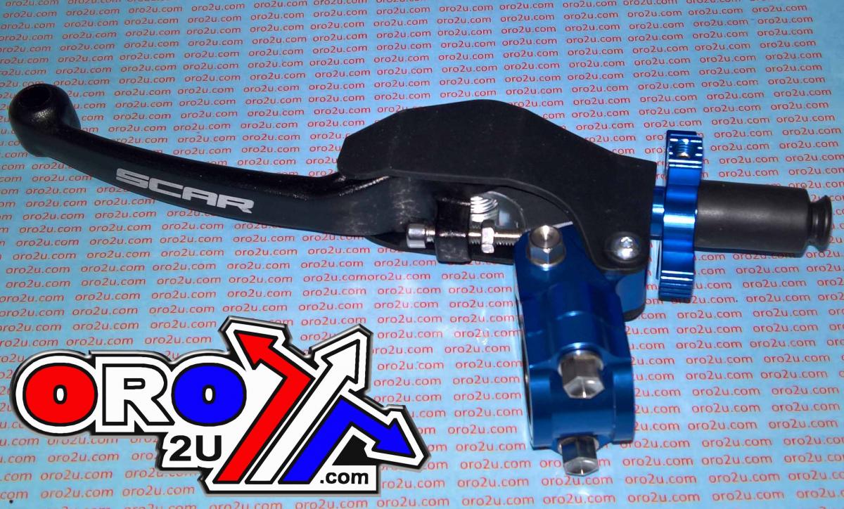 PIVOT CLUTCH LEVER ASSEMBLY BLUE UNIVERSAL 2ST 4ST EASY ADJUSTER SCAR CPCL2 thumbnail 6