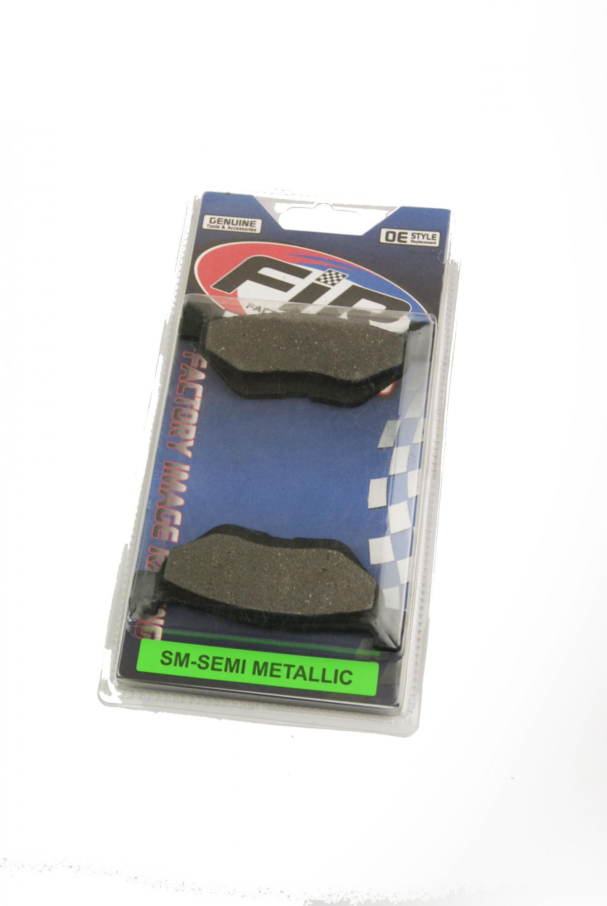 BRAKE PADS SEMI-METALLIC SM THICKNESS 9.50mm thumbnail 2