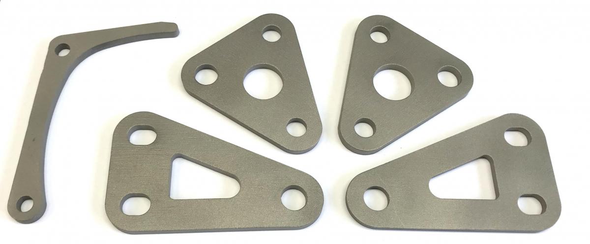 TITANIUM ENGINE & CLUTCH SAVER KIT, KX500 1989>2004 32029-1639 32029-1652, 12053-1172 MOUNT thumbnail 4