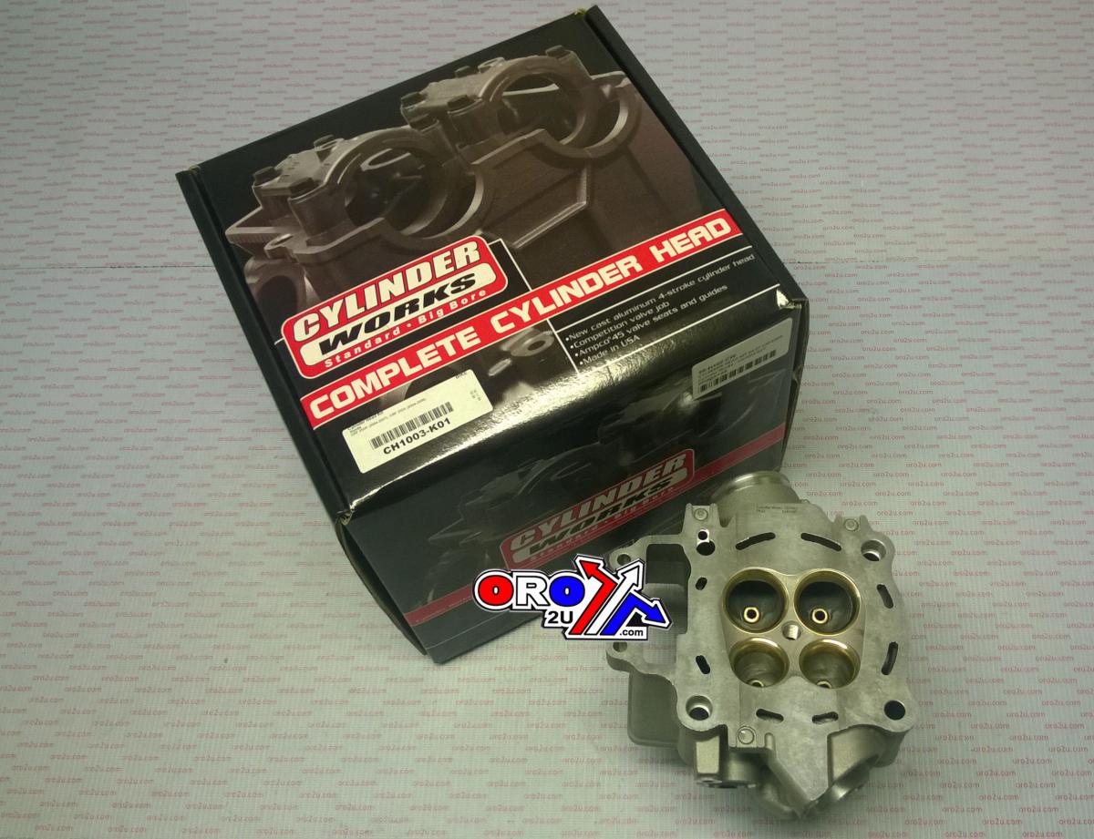 CYLINDER HEAD KIT 04-07 CRF250R, Cylinder Works - CH1003-K01, 04-06 CRF250X HONDA, 12010-KRN-A00 thumbnail 2