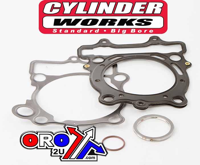 GASKET TOP KIT 10-18 RMZ250 80mm, WORKS 41004-G01 BIG BORE +3mm thumbnail 2