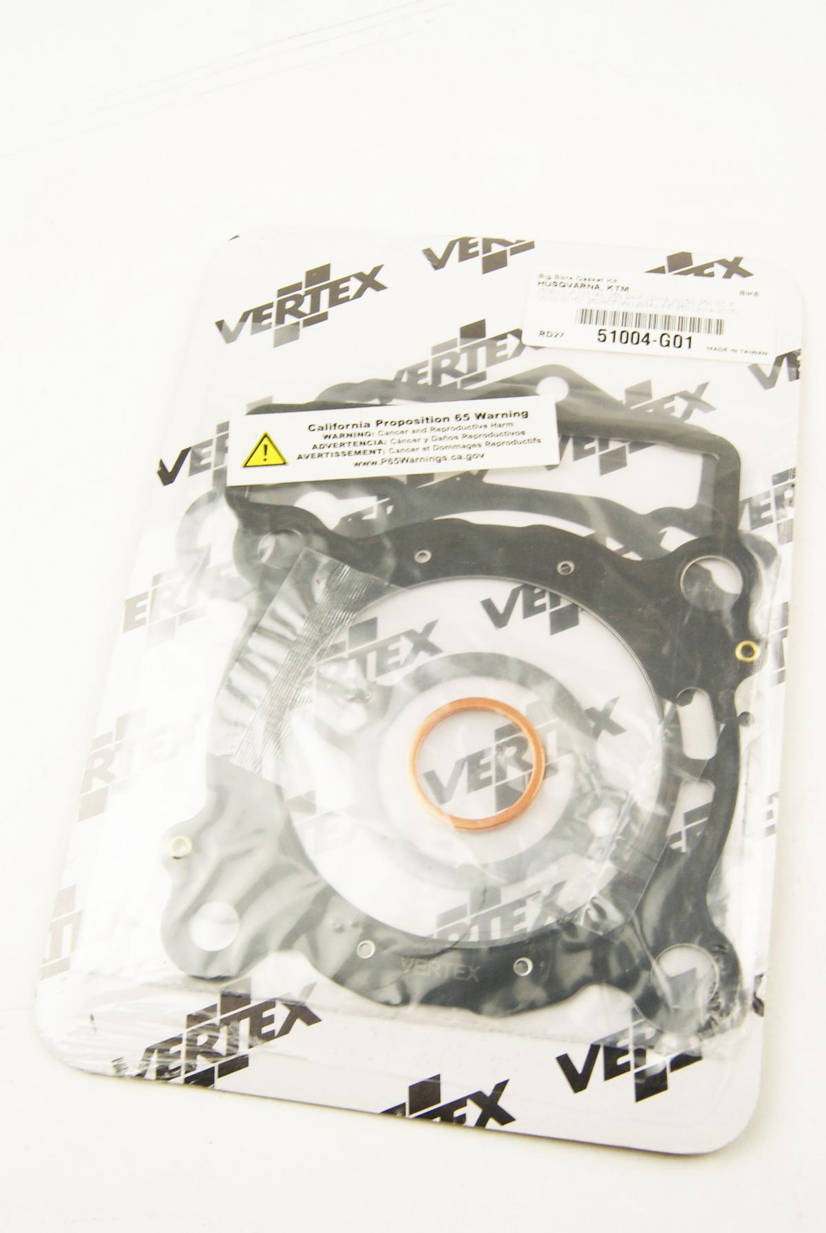 GASKET TOP KIT KTM 13-15 SXF250 81mm, WORKS BIG BORE 51004-G01, 8-51004-G01 image 1