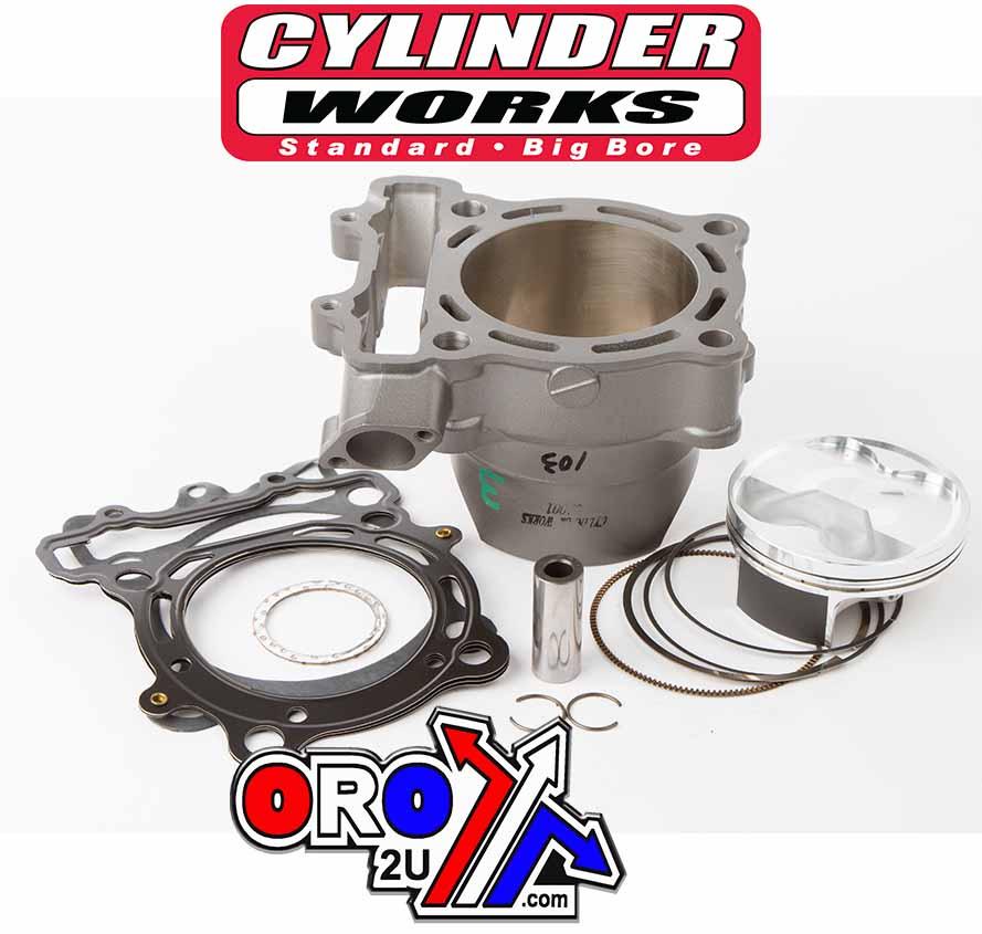 CYLINDER KIT RMZ250 KXF250 80, WORKS CYLINDER 31001-K01 BIG BORE thumbnail 2