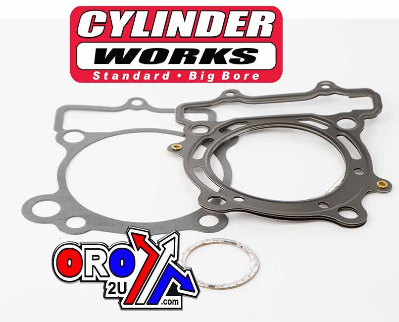 GASKET TOP KIT RMZ250 KXF250 80, WORKS CYLINDER 31001-G01 BIG BORE thumbnail 2