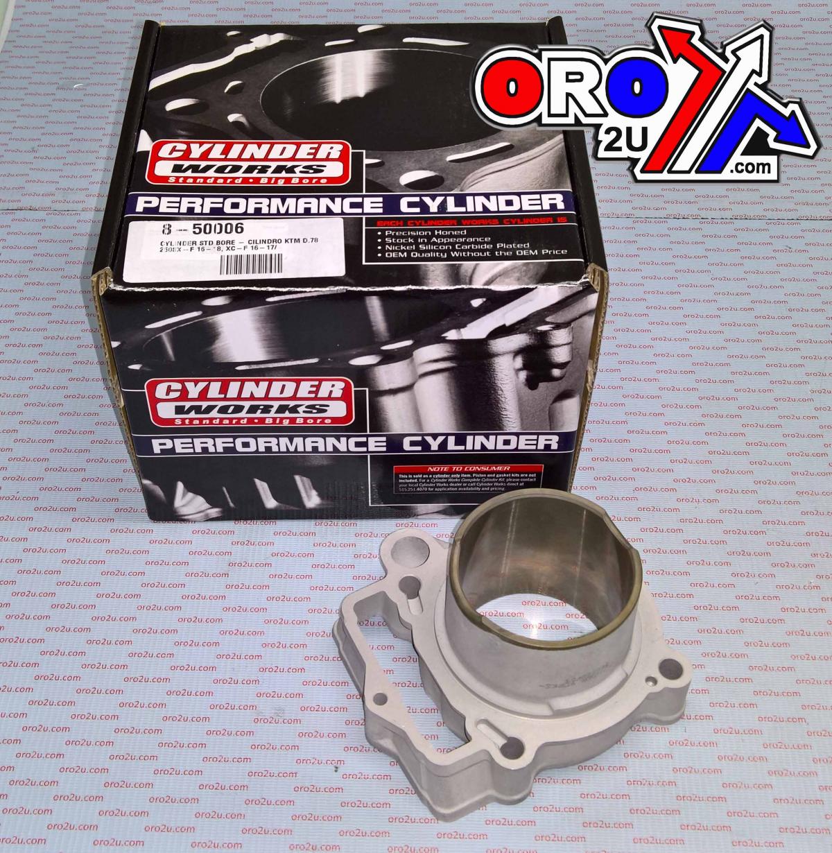 CYLINDER ONLY KTM 16-18 SXF250 78mm, CYLINDER WORKS 50006 STD thumbnail 3