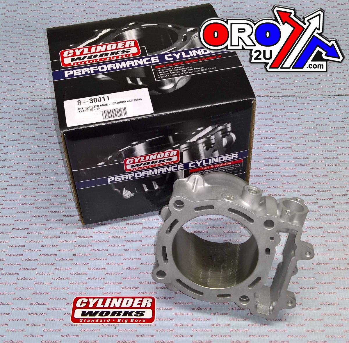 CYLINDER ONLY 09-15 KX450F 96mm, WORKS CYLINDER 30011 STANDARD BORE, KX450F KAWASAKI thumbnail 4