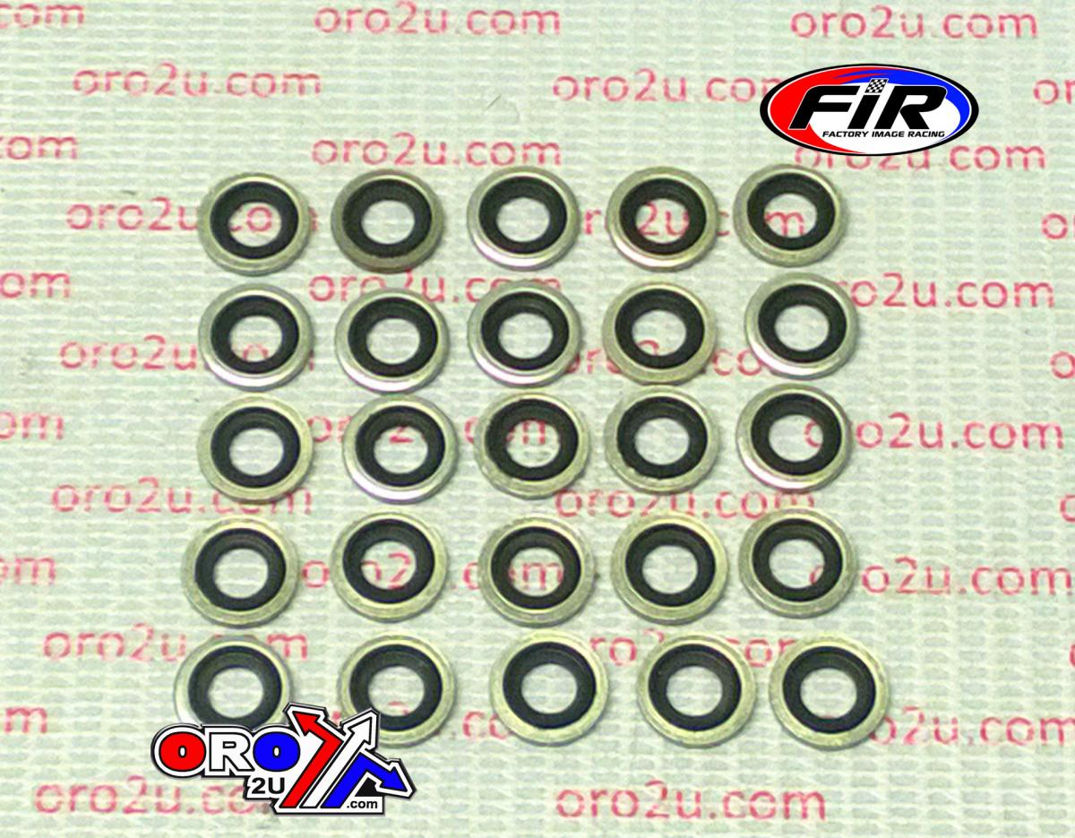 BONDED SEALING WASHER M6 PK25, M6x10x1mm / SELF CENTERING thumbnail 2