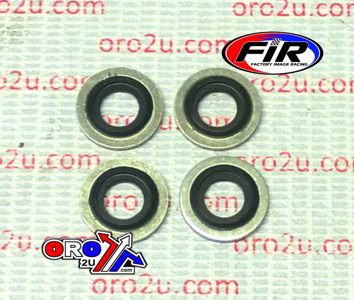 BONDED SEALING WASHER M8 PK4, M8x14x1mm / SELF CENTERING thumbnail 2