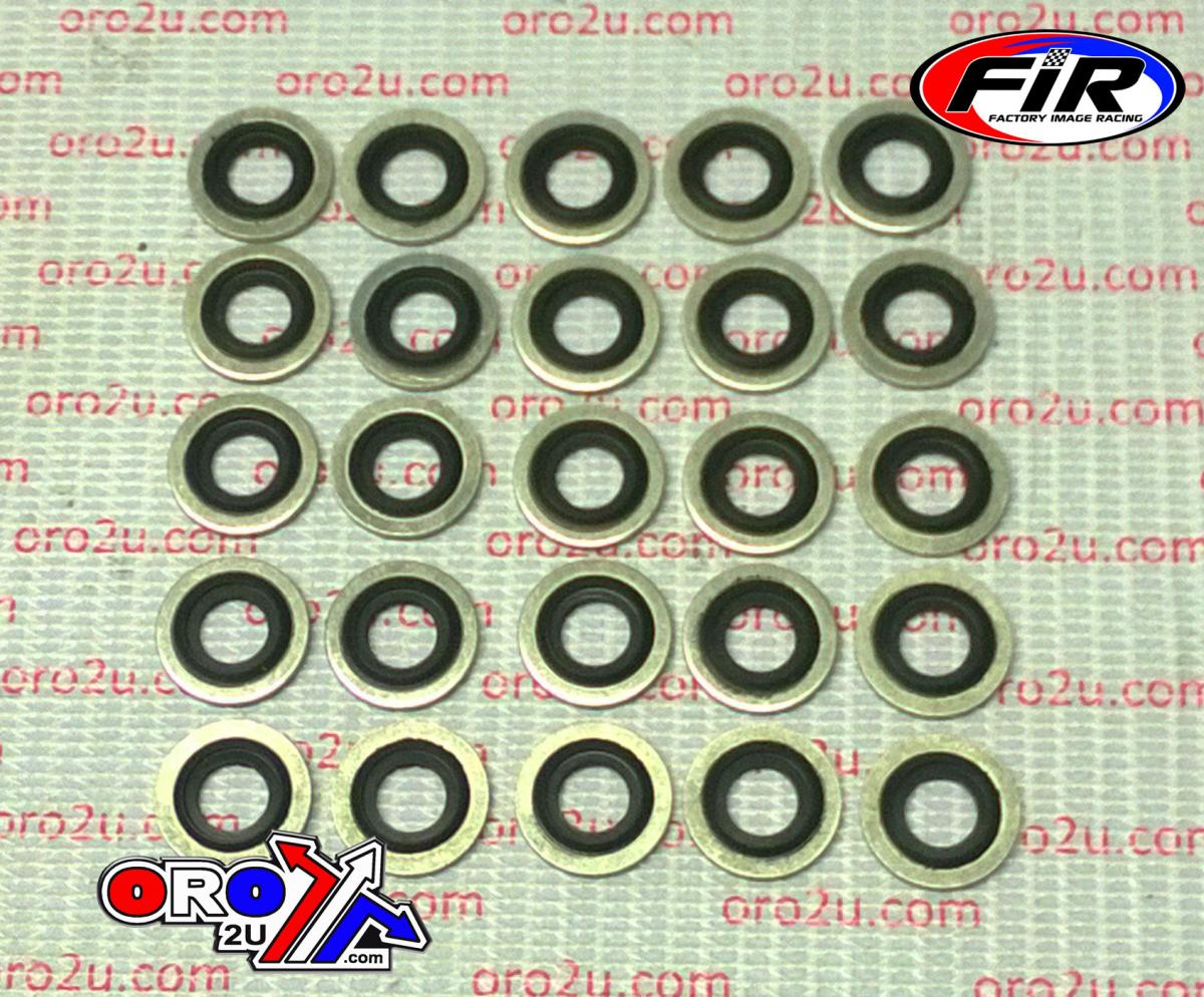 BONDED SEALING WASHER M8 PK25, M8x14x1mm / SELF CENTERING thumbnail 2