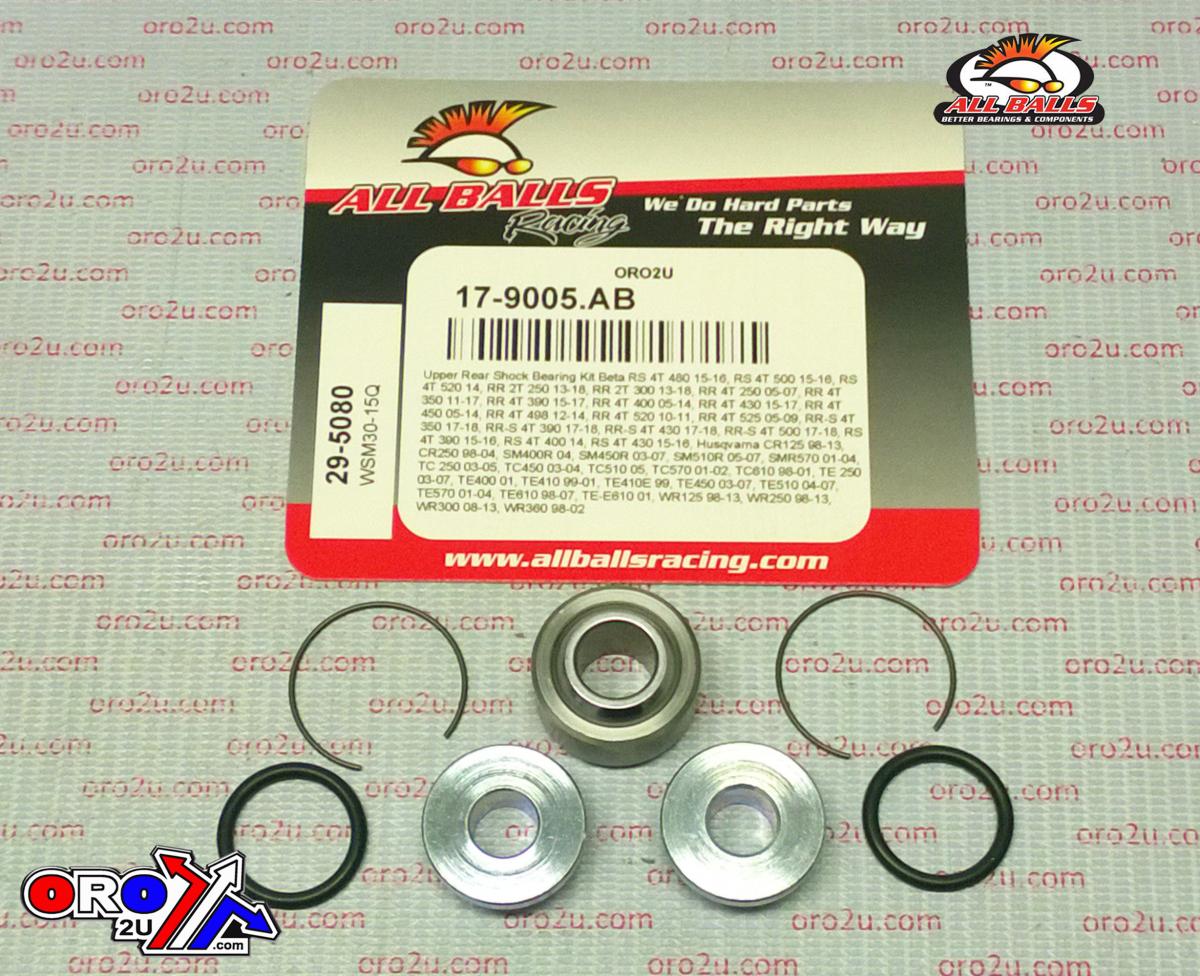 UPPER REAR SHOCK KIT Beta HUSQ, ALLBALLS 29-5080, Bearing & Seals. thumbnail 2
