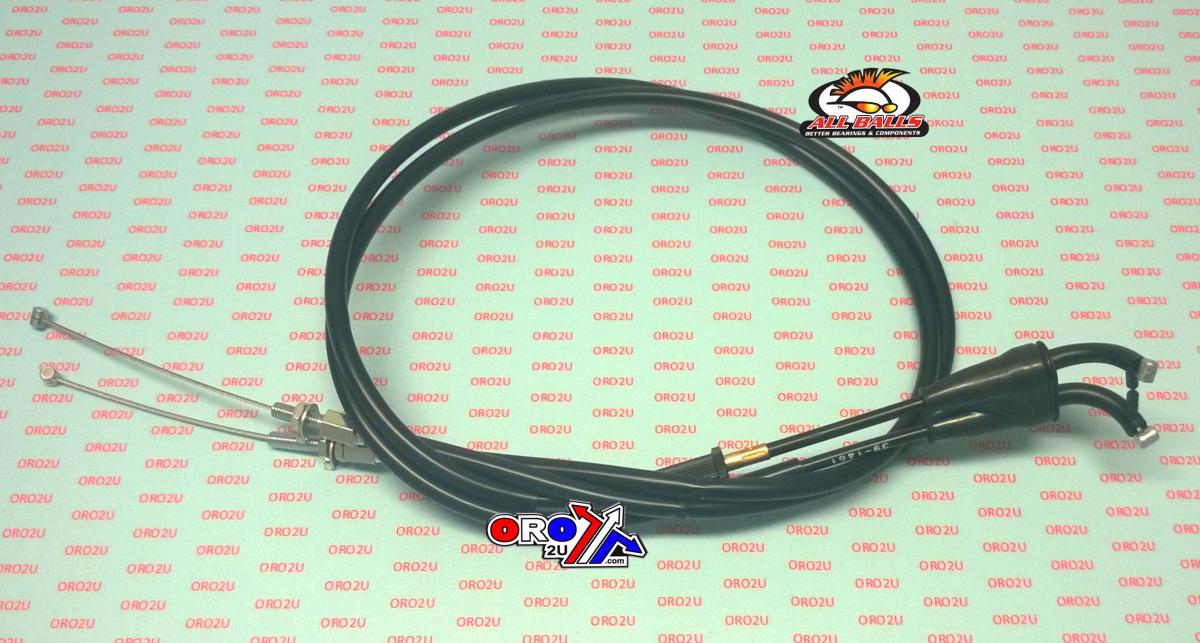 THROTTLE CABLE SET 17-20 HONDA CRF R RX RWE 250 450 ALLBALLS 45-1262 17910-MKE-A01 thumbnail 2