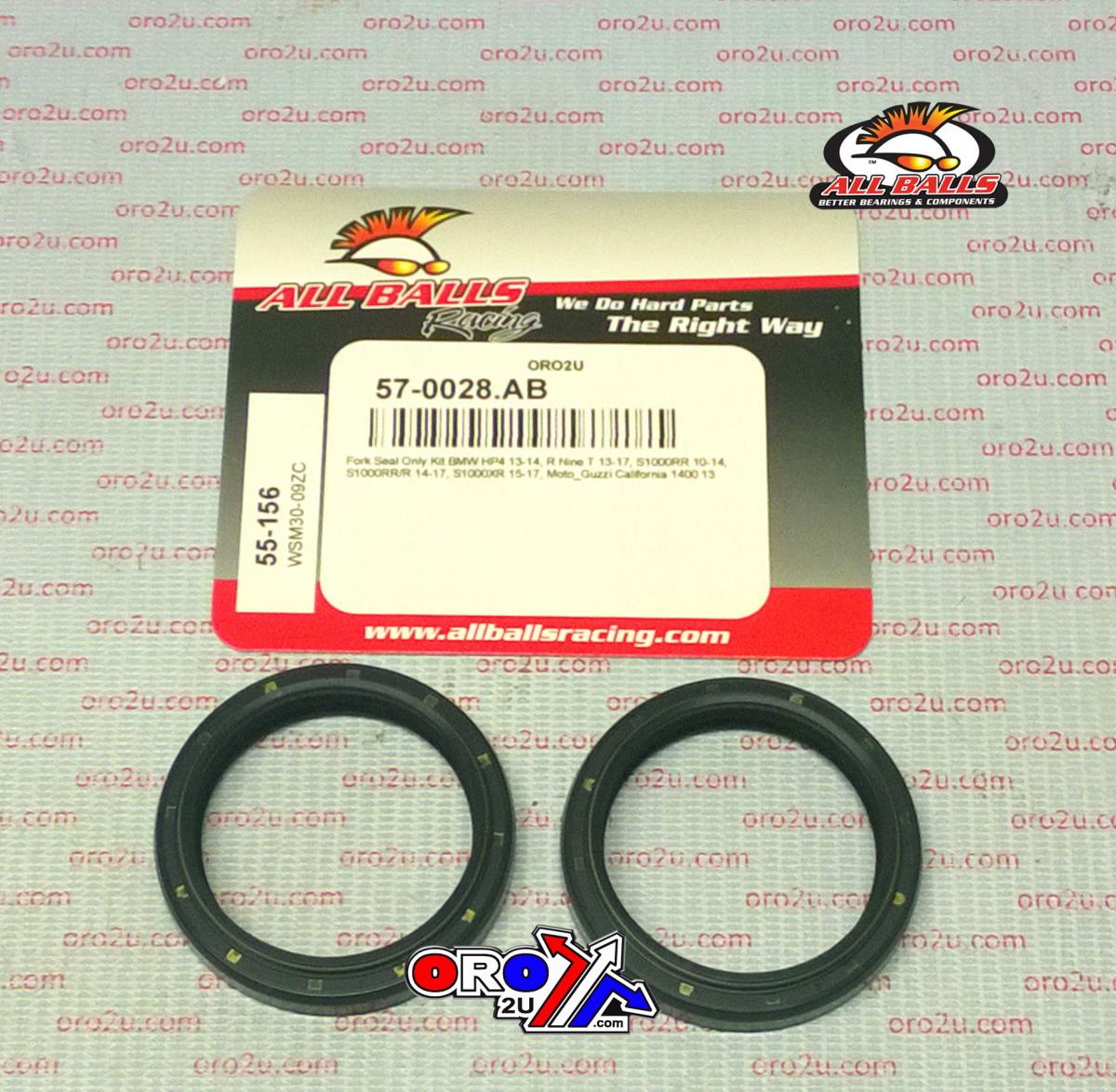 FORK OIL SEAL SET ALLBALLS, ALLBALLS 55-156 thumbnail 3