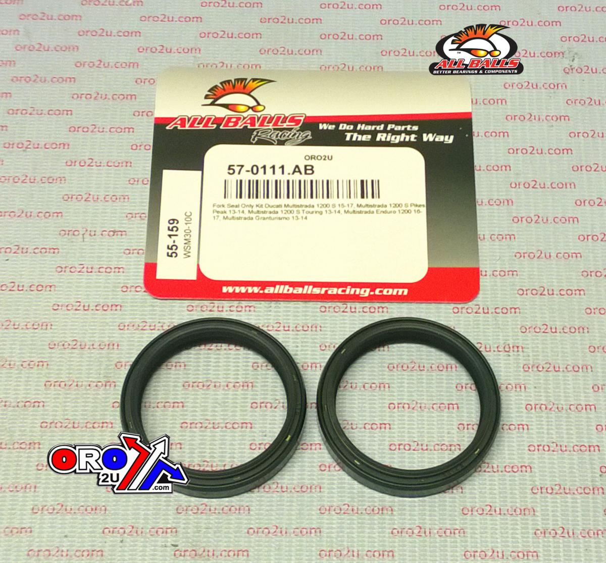 FORK OIL SEAL SET ALLBALLS, ALLBALLS 55-159 thumbnail 3