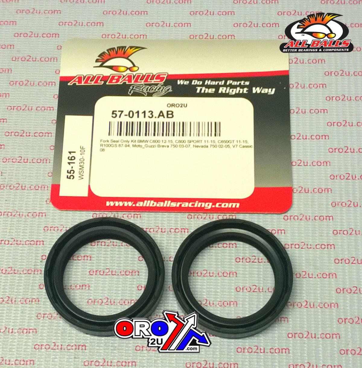 FORK OIL SEAL SET ALLBALLS, ALLBALLS 55-161 thumbnail 2