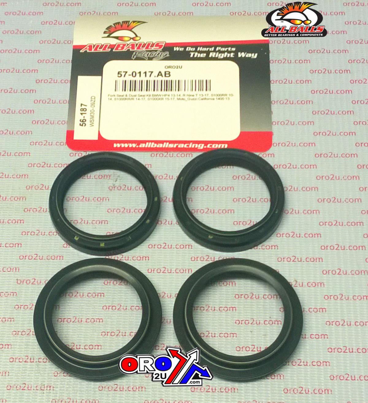 SEAL WIPER SET ALLBALLS, ALLBALLS 56-187 FORK SEAL KIT thumbnail 2