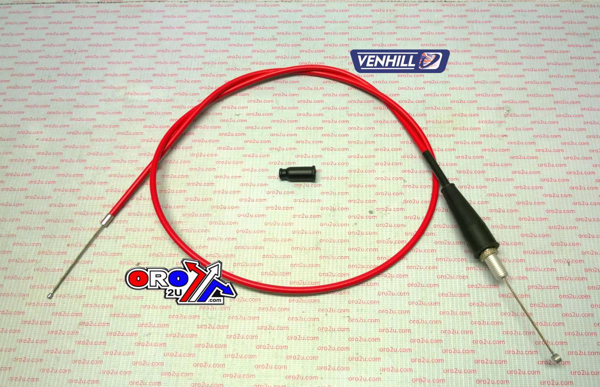 CABLE THROTTLE RED, HONDA CR250 79/80, VENHILL H02-4-005-RD HONDA image 1