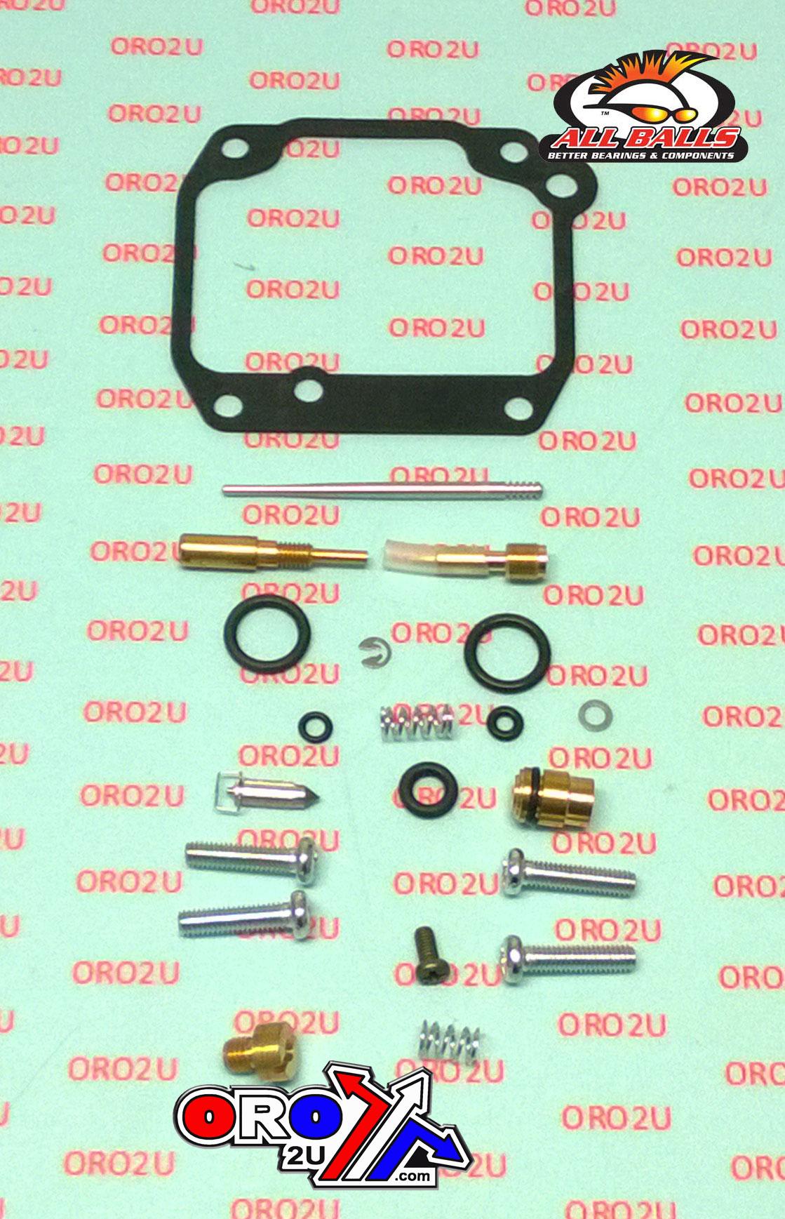 CARBURETOR REBUILD KIT 83-87 SUZ ALT/LT-125, ALLBALLS 26-1592 ATV thumbnail 2