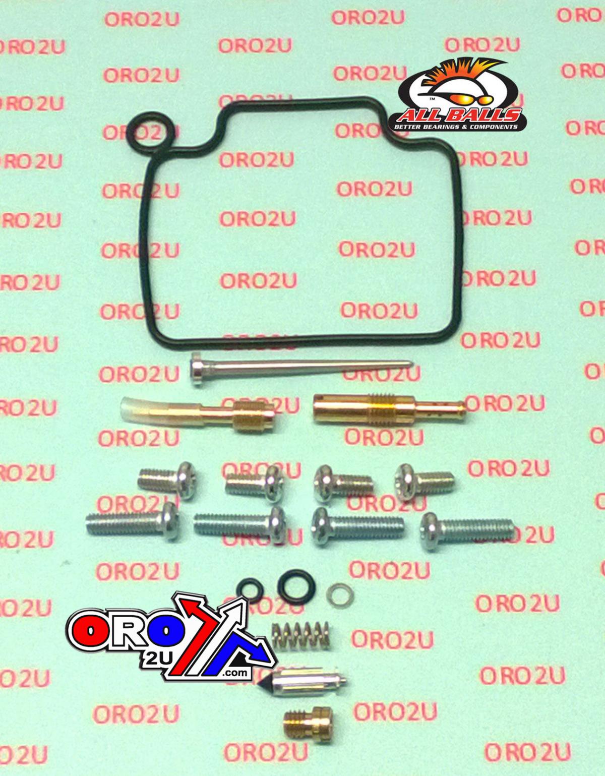 CARBURETOR REBUILD KIT 91-08 HON CB250, ALLBALLS 26-1600 ROAD thumbnail 2